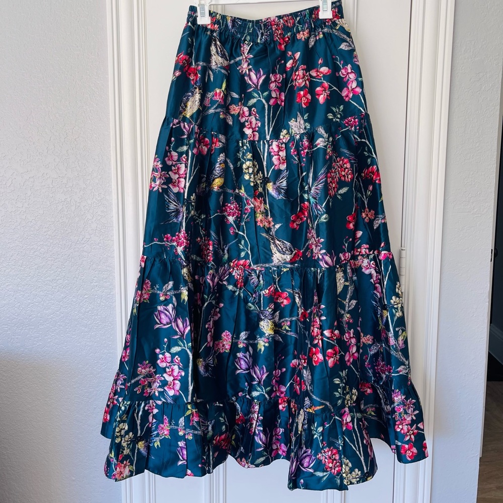 Anthropologie floral maxi skirt.